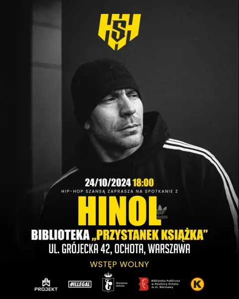 HIP-HOP szansą | Spotkanie z legendą polskiego hip-hopu – HINOLEM