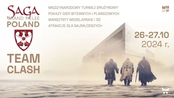 Turniej gier bitewnych i planszowych SAGA Grand Melee Poland 2024