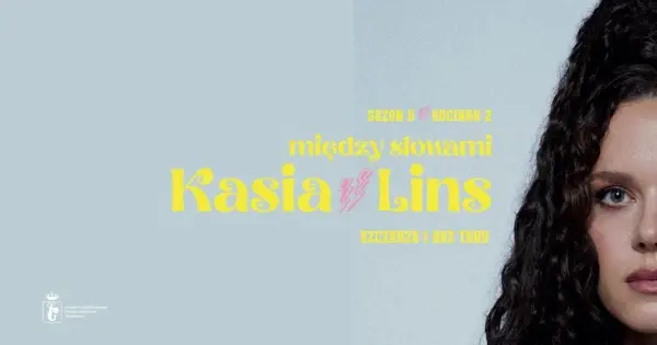 KASIA LINS w Big Book Cafe MDM! Między słowami. O sile tekstu i czułości języka rozmawia Anna Król