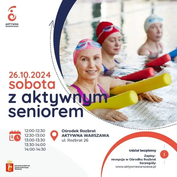 Bezpłatny aqua aerobik dla seniorów