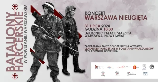 Koncert i Otwarcie wystawy "Bataliony Harcerskie w Powstaniu Warszawskim" 