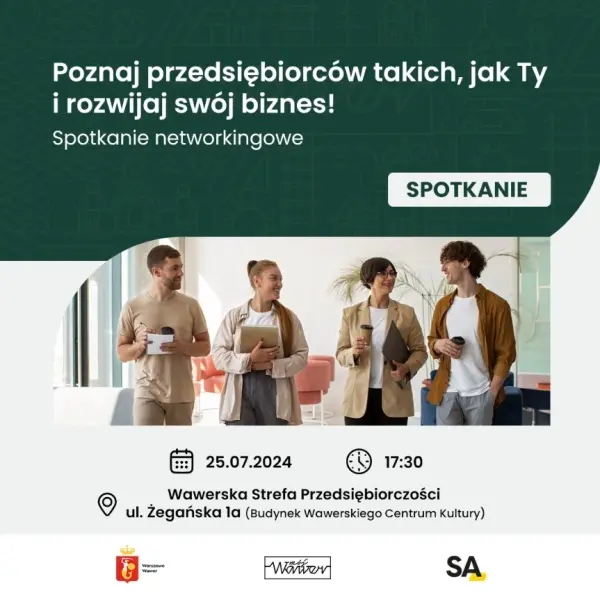 Wawerski Integrator Przedsiębiorczości - spotkanie networkingowe.