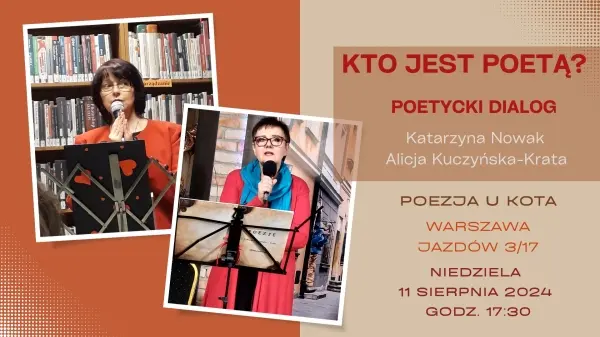 Kto jest poetą? 36 spotkanie z poetami "Poezja u Kota"