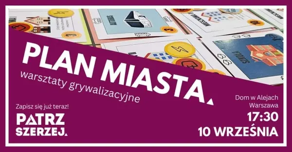 Warsztaty z grą "Plan Miasta" - projekt Otwarte Karty