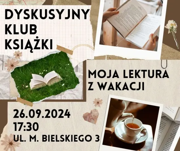 Dyskusyjny Klub Książki (DKK) w "Klubie Podróżnika"