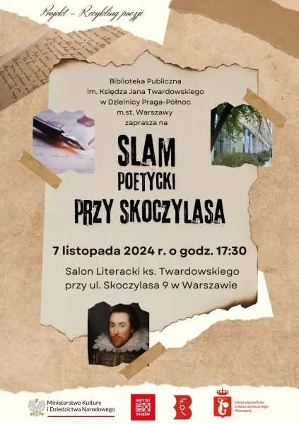 Slam poetycki przy Skoczylasa!