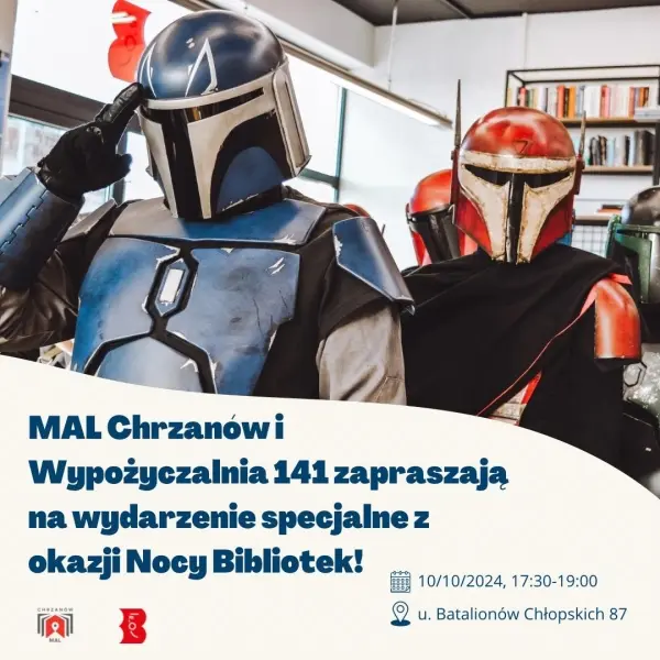 Noc Bibliotek na Chrzanowie | Wydarzenie Specjalne
