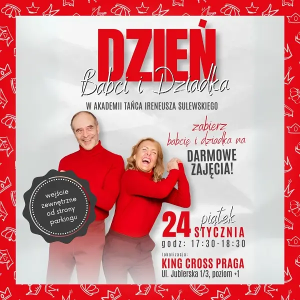 Darmowa lekcja tańca! Zabierz babcię i dziadka
