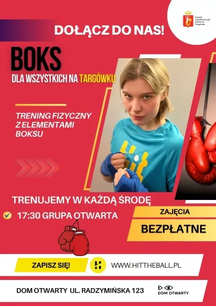 Bezpłatny BOKS DLA WSZYSTKICH TARGÓWEK