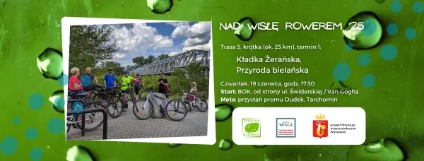 Kładka Żerańska, przyroda bielańska