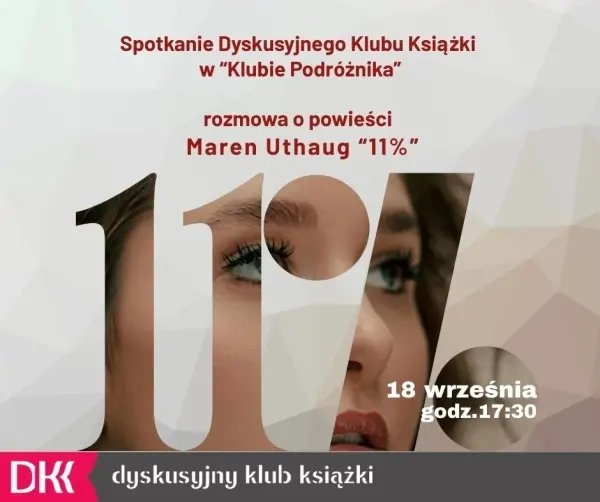 Dyskusyjny Klub Książki (DKK) -  11% Maren Uthaug