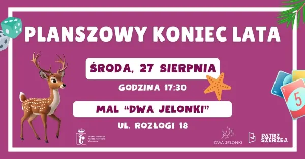 Planszowy koniec lata | Wakacyjne planszówki na Bemowie #7