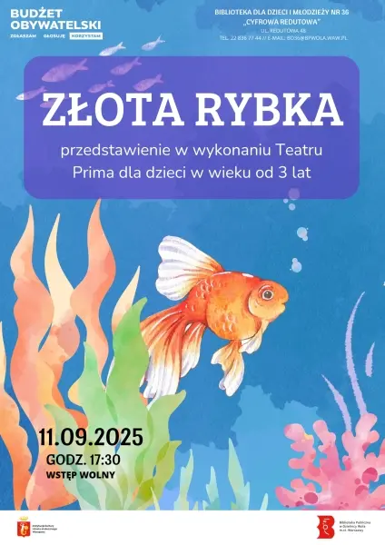 „Złota rybka” - przedstawienie dla dzieci