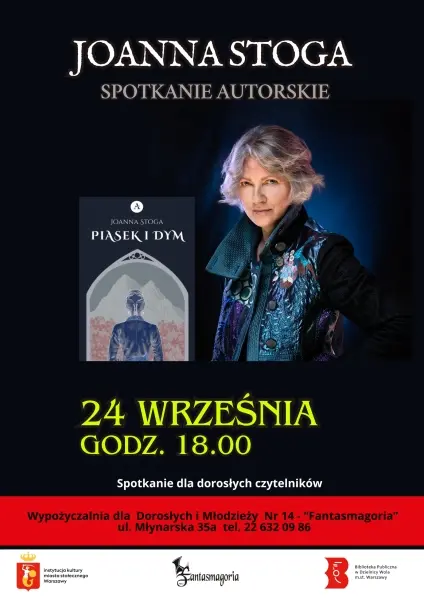 Joanna Stoga - spotkanie autorskie