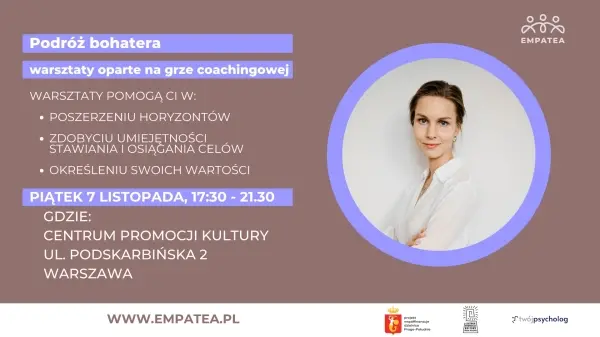 Podróż bohatera - warsztaty na podstawie gry coachingowej