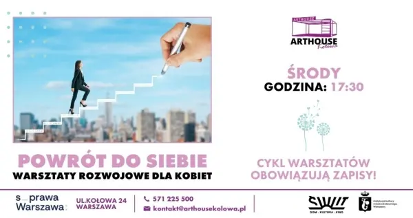 Warsztaty rozwojowe dla kobiet pt. POWRÓT DO SIEBIE