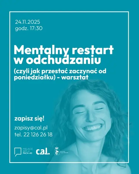 Mentalny restart w odchudzaniu (czyli jak przestać zaczynać od poniedziałku) - warsztat