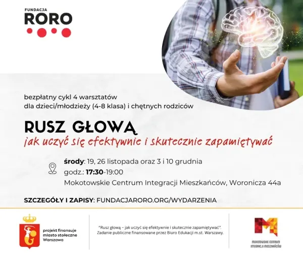 Rusz głową – jak uczyć się efektywnie i skutecznie zapamiętywać