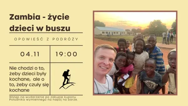 Zambia-życie dzieci w buszu