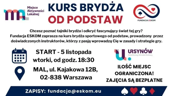 Kurs brydża od podstaw 
