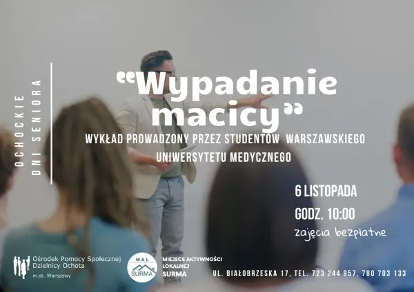 Wypadanie macicy - wykład otwarty