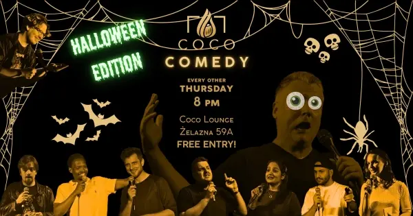 Coco Comedy - English Stand-Up (Halloween Edition)