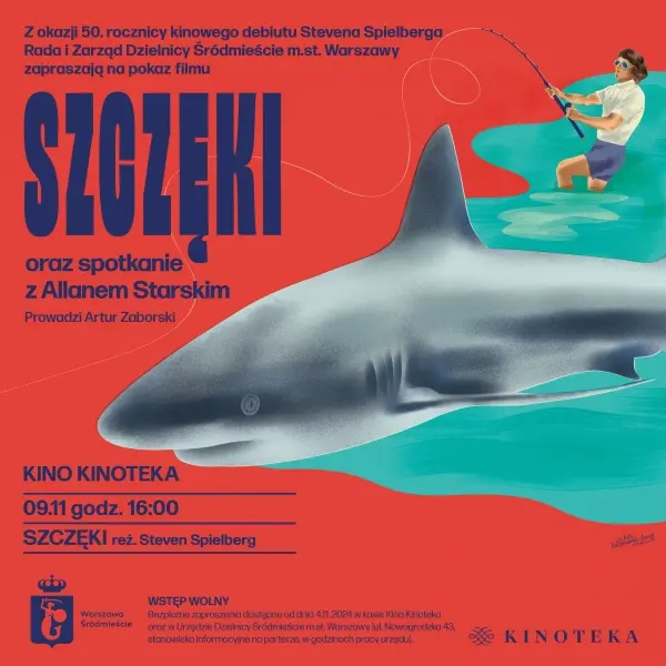 Pokaz filmu "Szczęki" i spotkanie z Allanem Starskim