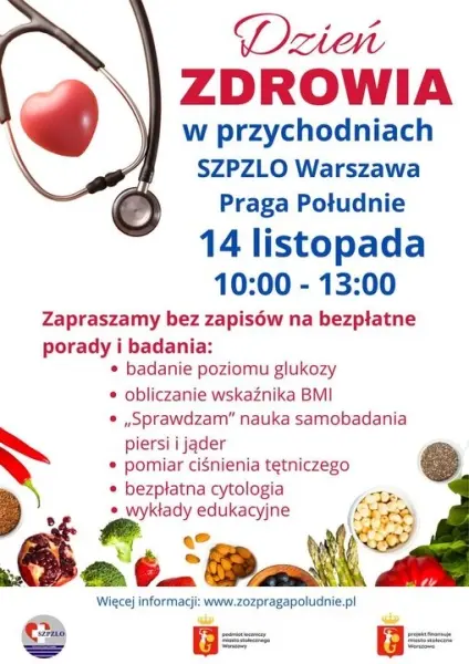 Dzień Zdrowia organizowany w ramach Światowego Dnia Cukrzycy