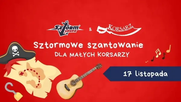 Sztormowe szantowanie dla Małych Korsarzy 