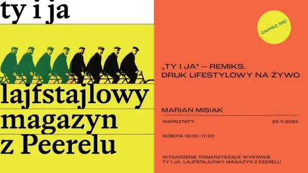 TY I JA - REMIKS. DRUK LIFESTYLOWY NA ŻYWO | Warsztaty | Marian Misiak 