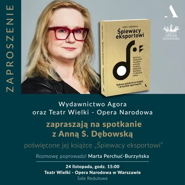 SPOTKANIE AUTORSKIE Z ANNĄ S. DĘBOWSKĄ