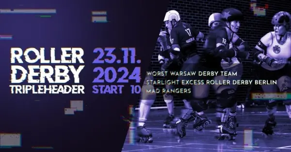 Mecz Roller Derby Tripleheader