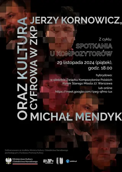Z cyklu „Spotkania u kompozytorów” - Jerzy Kornowicz – Gość specjalny i Przyjaciele