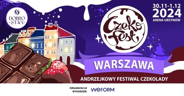 CZEKO FEST - Festiwal Czekolady i Słodkości w Warszawie