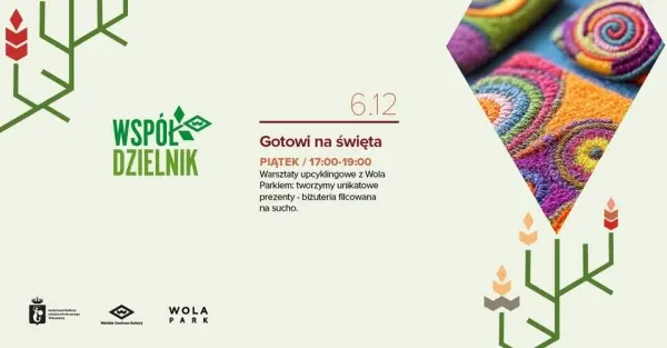 Gotowi na święta | Biżuteria filcowana na sucho 