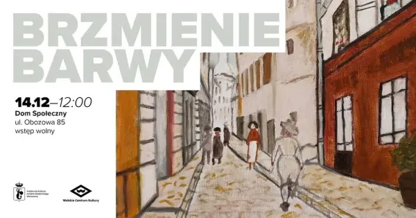 BRZMIENIE BARWY. Wernisaż wystawy pracowni rysunku i malarstwa pod kierunkiem Leszka Gęsiorskiego
