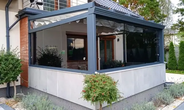 zabudowa tarasu pod ogród zimowy