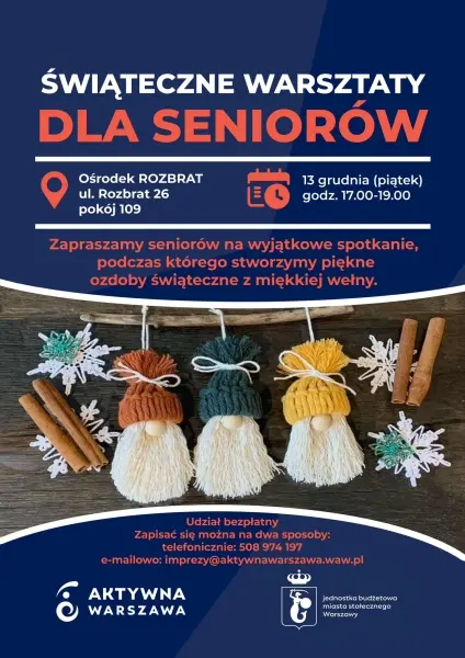 Świąteczne Warsztaty dla Seniorów