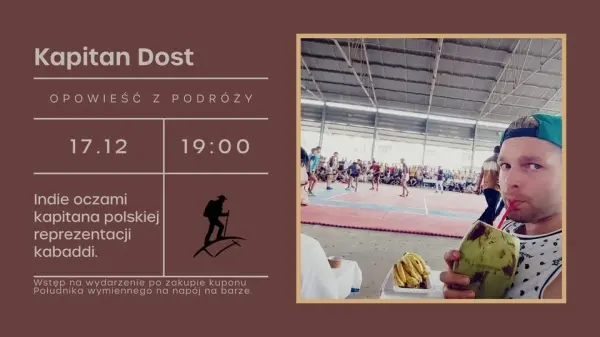 Kapitan Dost - Indie oczami kapitana polskiej reprezentacji kabaddi