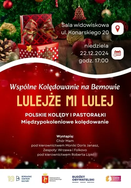 Wspólne Kolędowanie na Bemowie „Lulejże mi lulej”