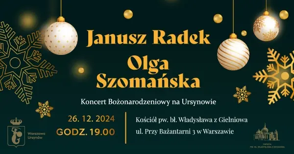 Koncert Bożonarodzeniowy 2024 na Ursynowie
