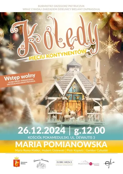 Maria Pomianowska Kolędy 5 kontynentów 