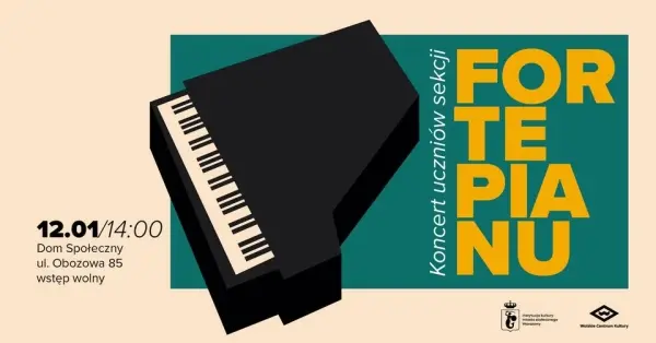 Koncert uczniów sekcji fortepianu