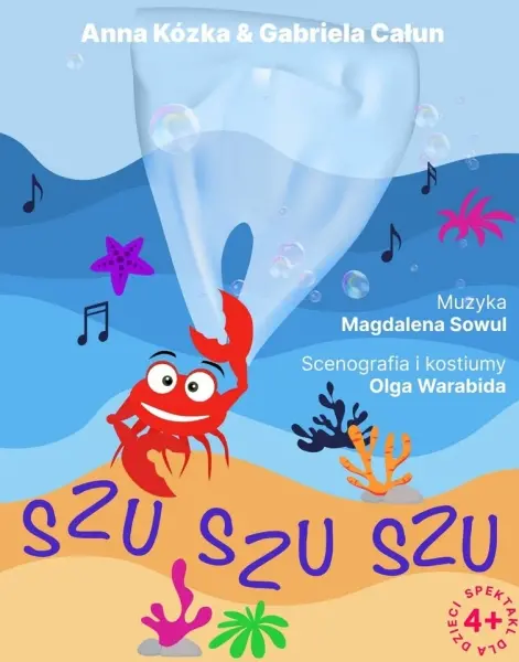 Spektakl dla dzieci „Szu szu szu” | Teatru Tadaaam! 