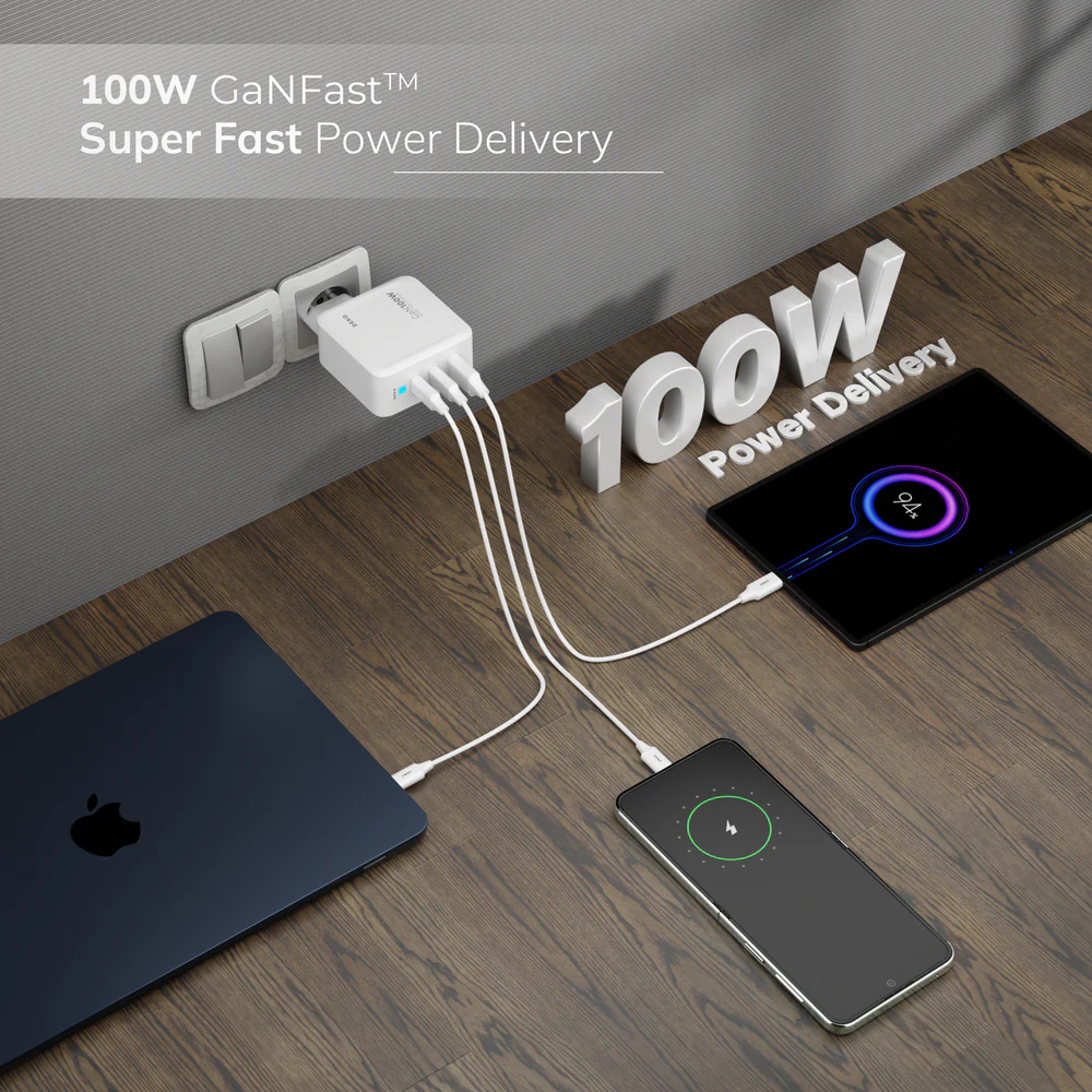 najlepsza ładowarka usb c do laptopa 100w