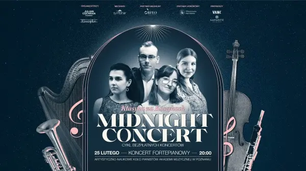 Midnight Concert | Fortepian w blasku reflektorów