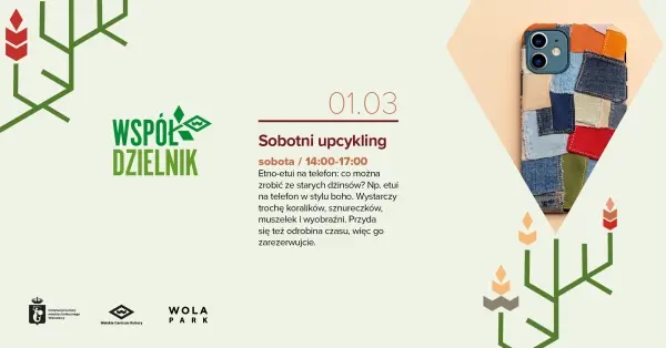 Sobotni Upcykling: Etno-etui na telefon