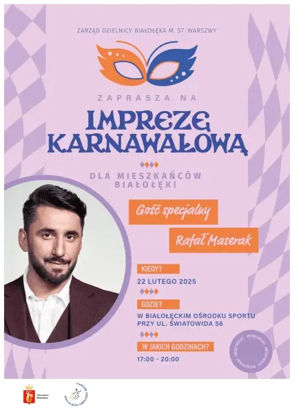 Karnawał z Rafałem Maserakiem na Białołęce
