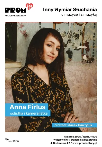 Inny Wymiar Słuchania – o muzyce i z muzyką / Anna Firlus
