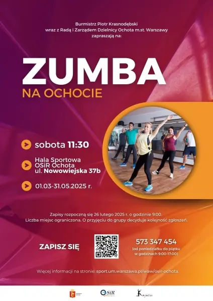 ZUMBA NA OCHOCIE!